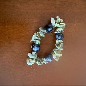 Shell and Bead Bracelet